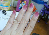 ombre nail