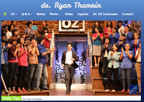 dr. Ryan Thamrin Personal Website